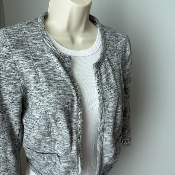 Express Gray Women's Cardigan Sweater - Picture 4 of 6
